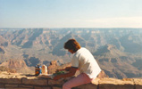 Frukost vid Grand Canyon